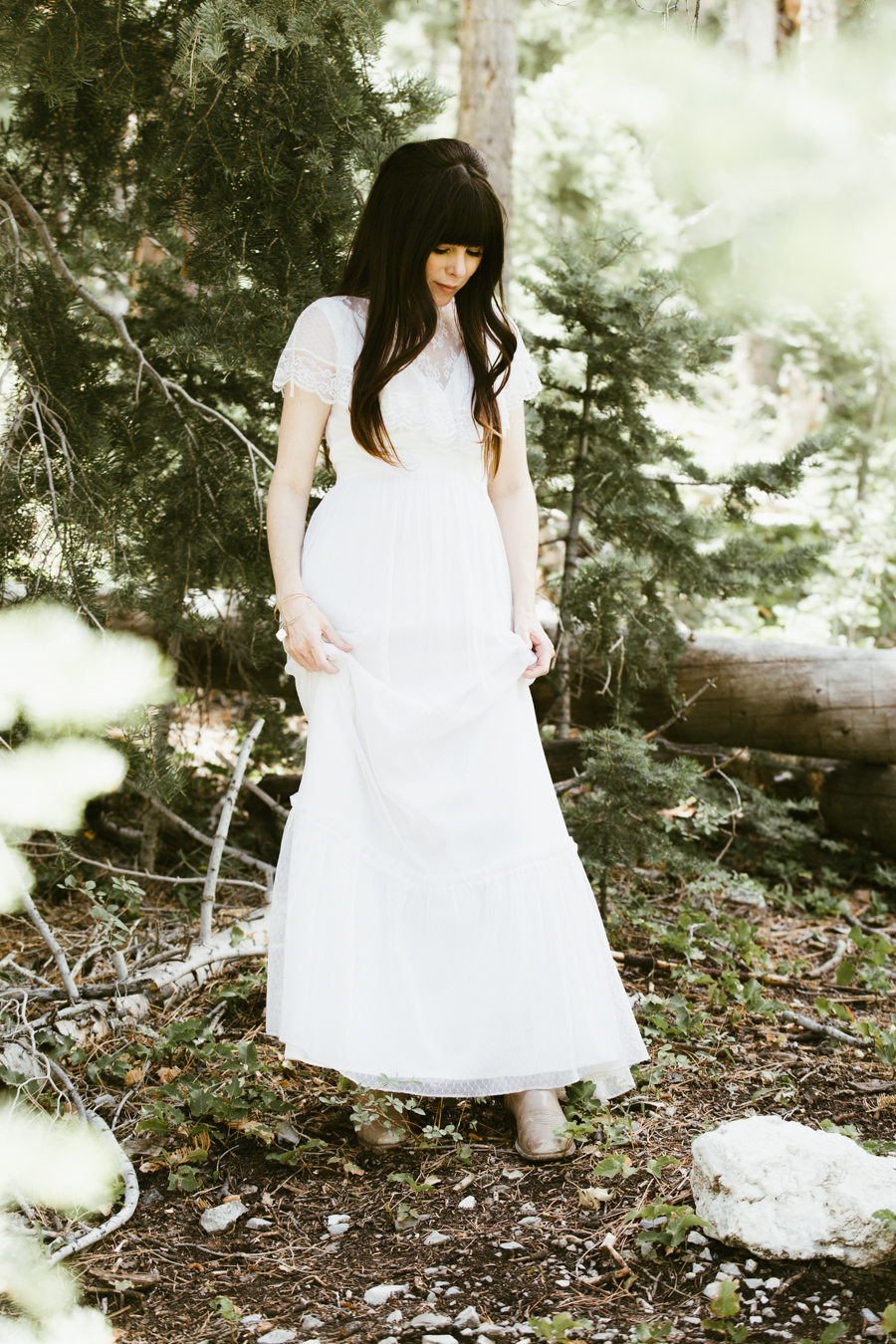 Bride in the Mountains - Andi Artigue Photography