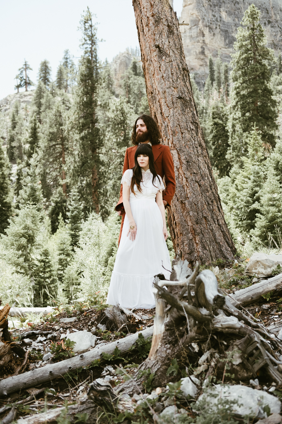 Engaged Couple in the Mountains - Andi Artigue Photography